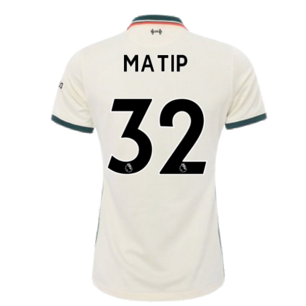 Liverpool 2021-2022 Womens Away Shirt (MATIP 32)