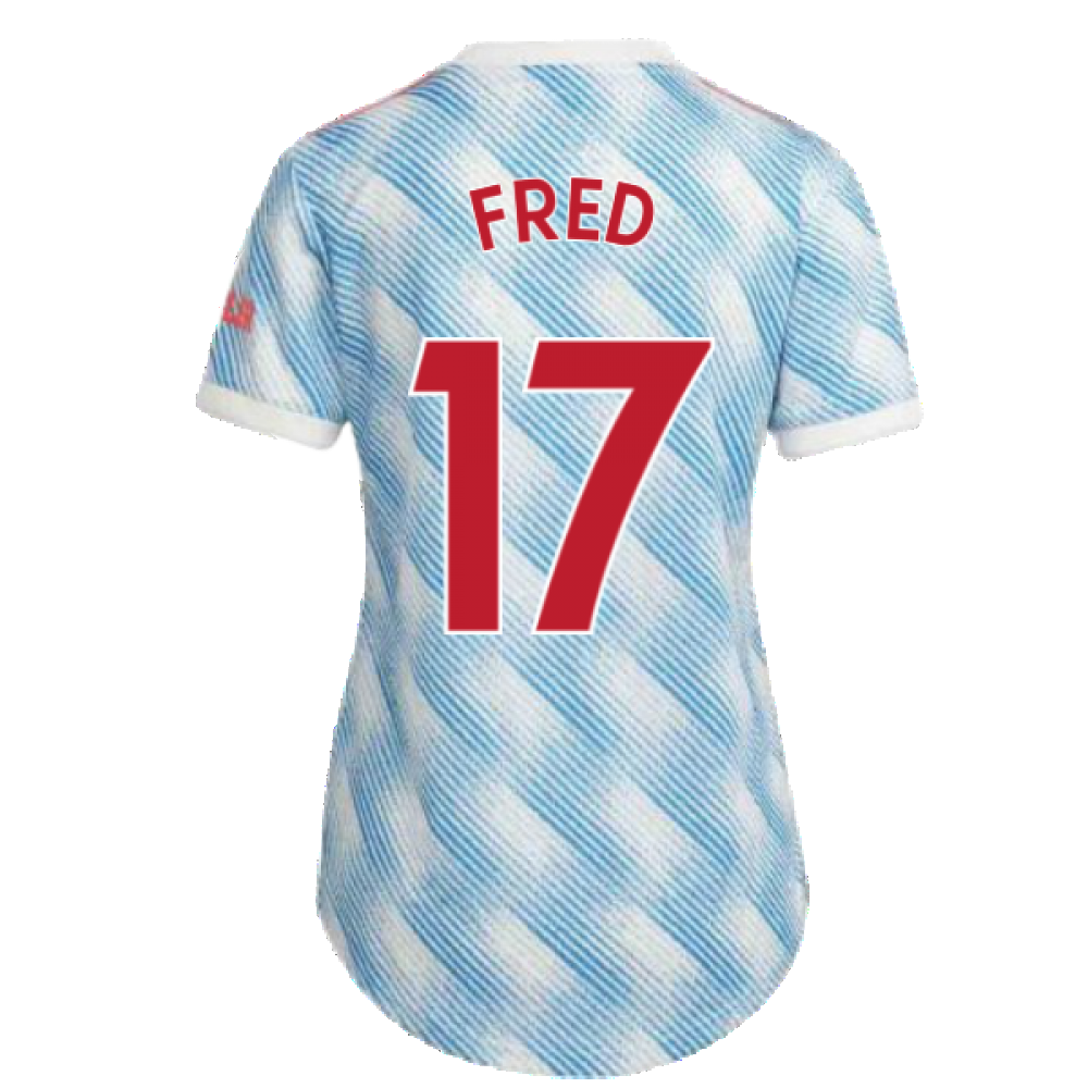 Man Utd 2021-2022 Away Shirt (Ladies) (FRED 17)