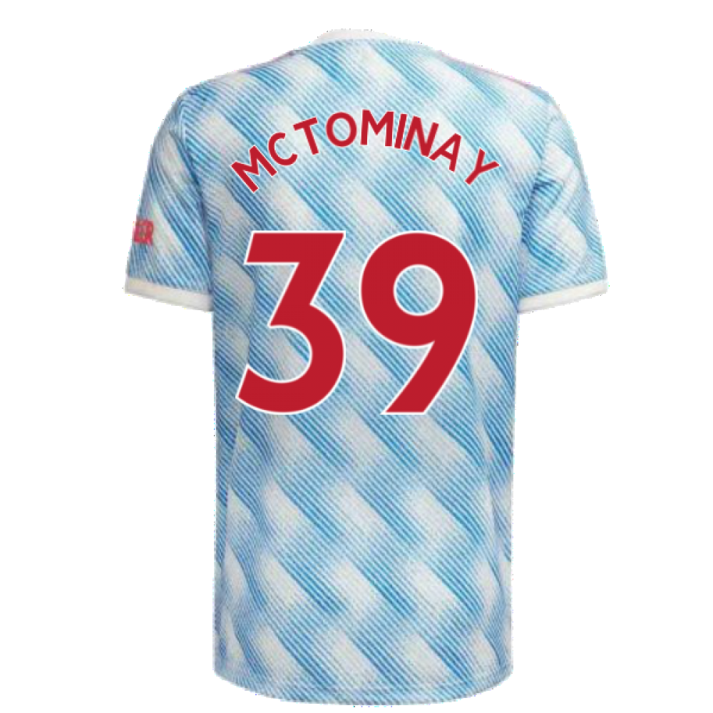 Man Utd 2021-2022 Away Shirt (McTOMINAY 39)