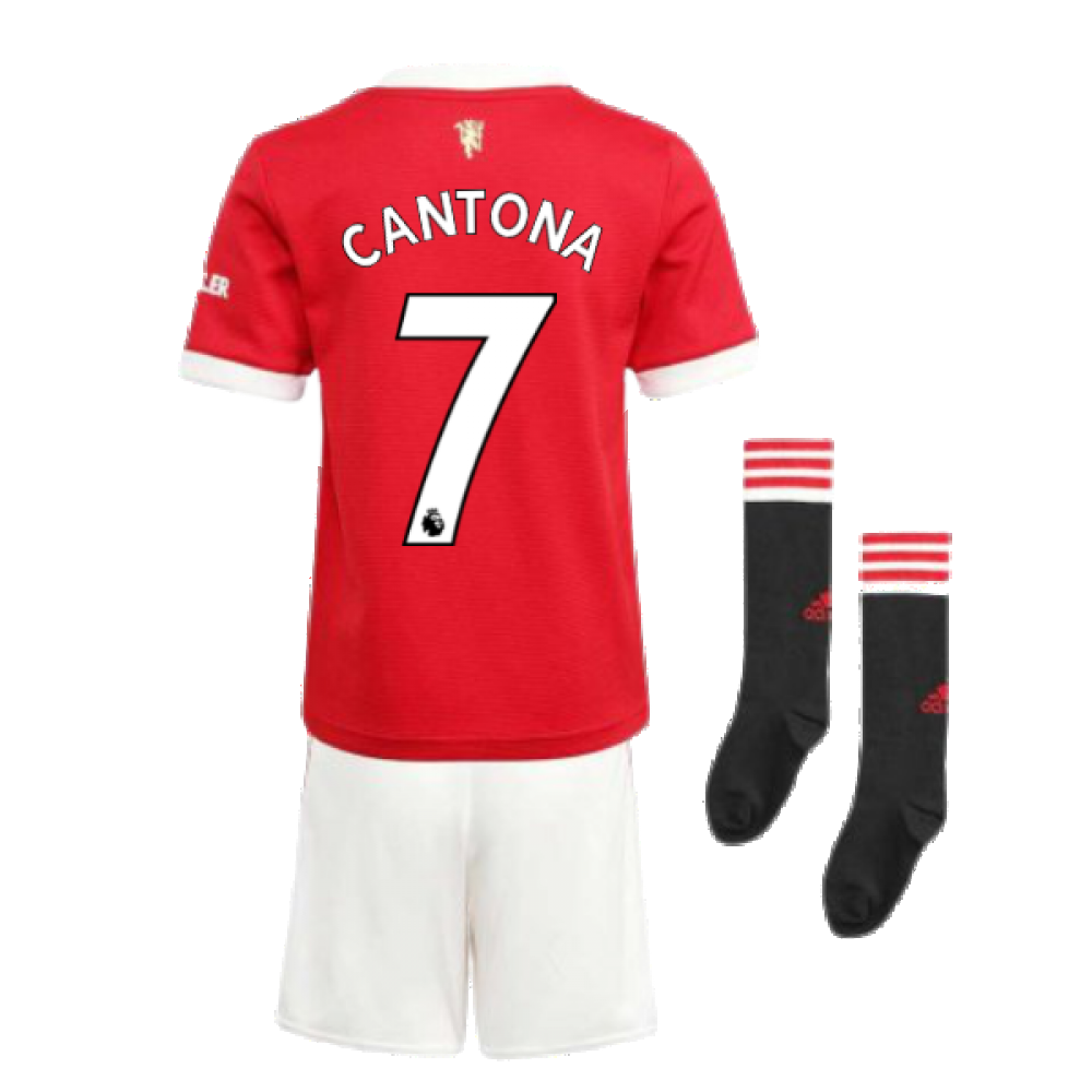 Man Utd 2021-2022 Home Mini Kit (CANTONA 7)