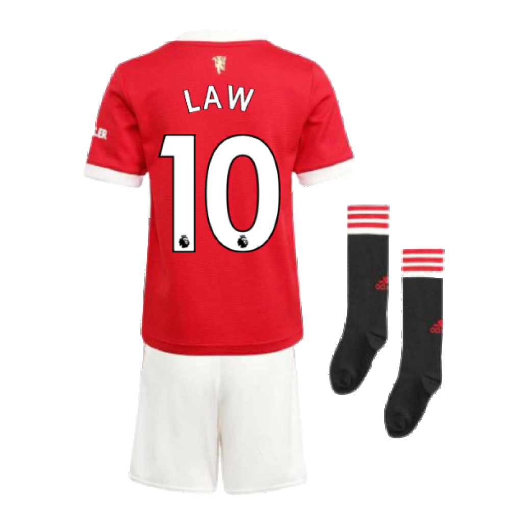 Man Utd 2021-2022 Home Mini Kit (LAW 10)