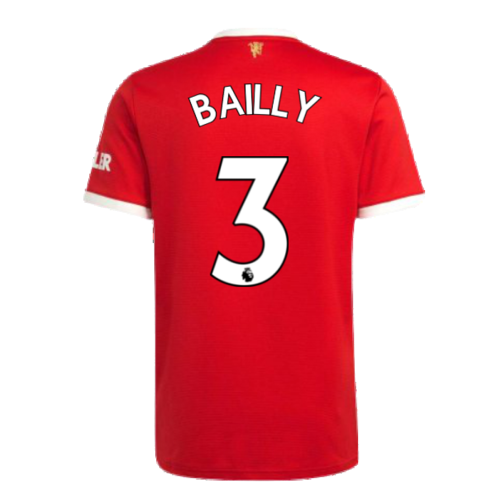 Man Utd 2021-2022 Home Shirt (BAILLY 3)