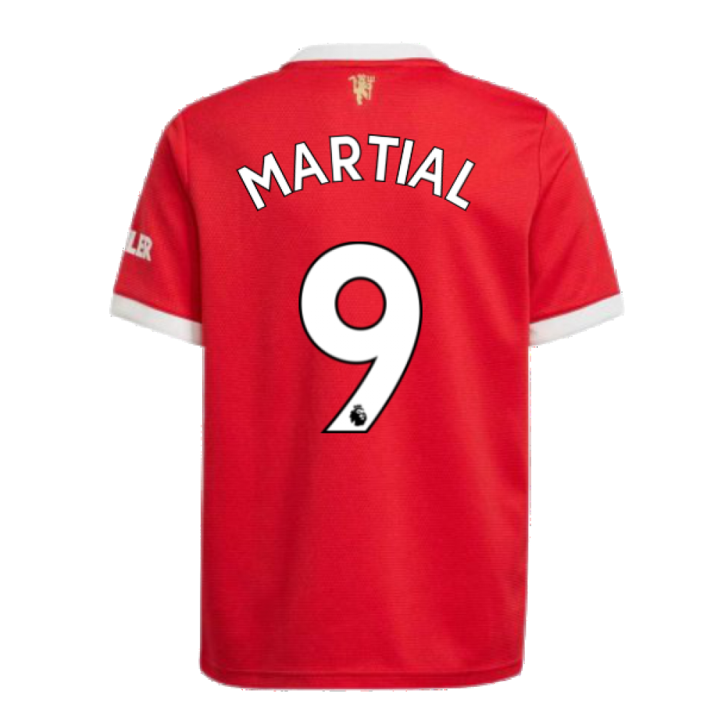 Man Utd 2021-2022 Home Shirt (Kids) (MARTIAL 9)