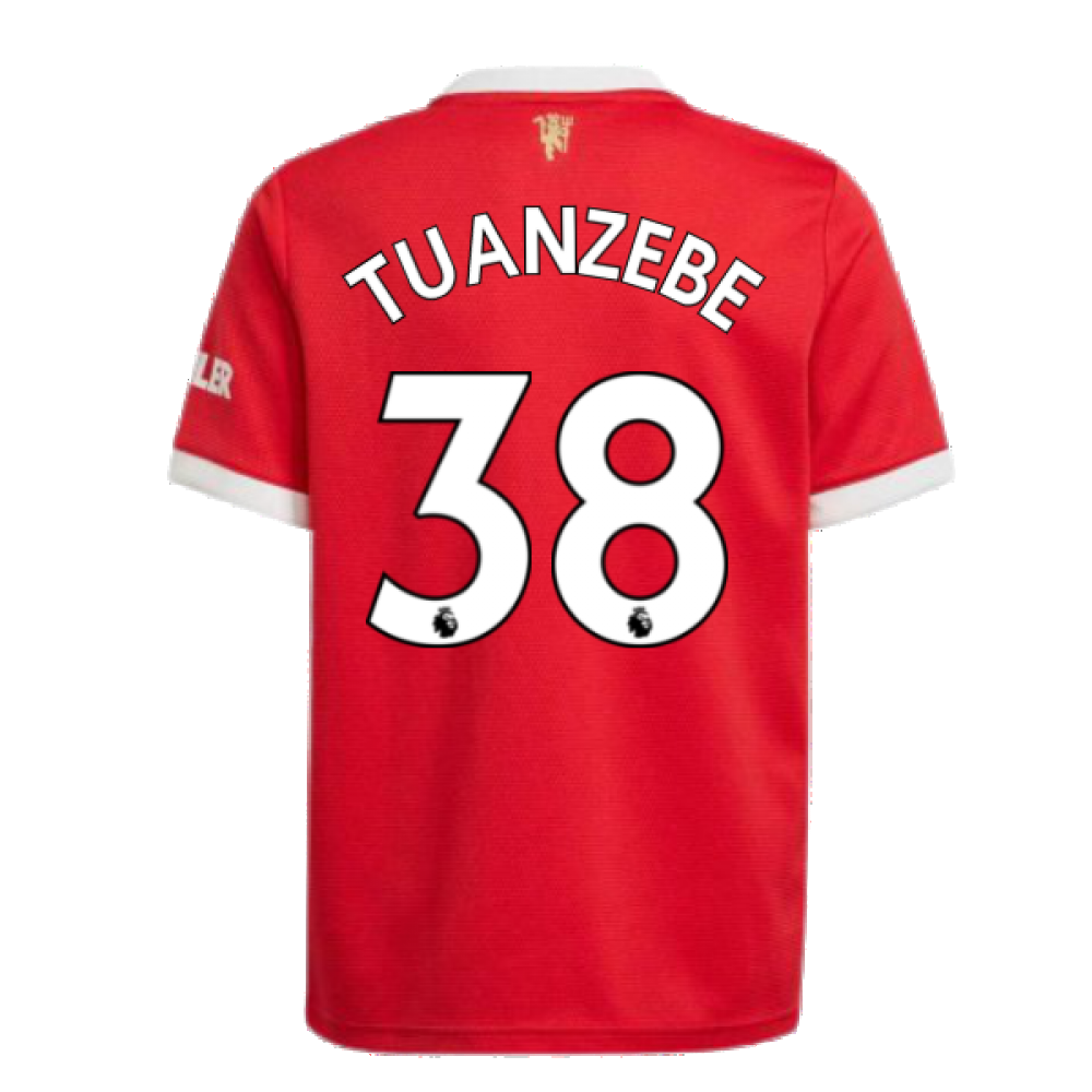 Man Utd 2021-2022 Home Shirt (Kids) (TUANZEBE 38)