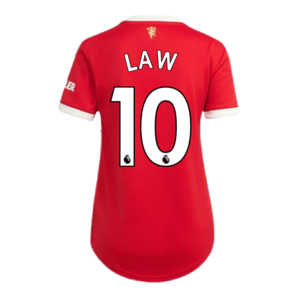 Man Utd 2021-2022 Home Shirt (Ladies) (LAW 10)