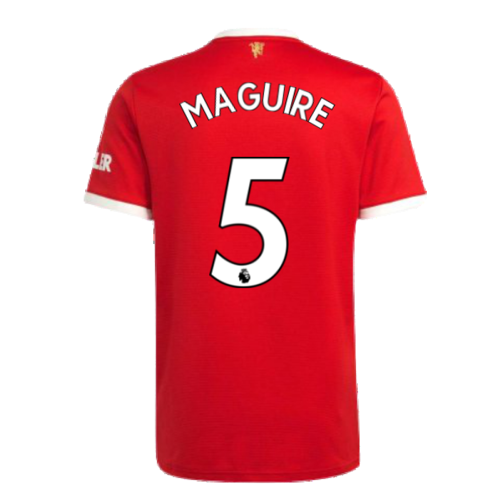 Man Utd 2021-2022 Home Shirt (MAGUIRE 5)