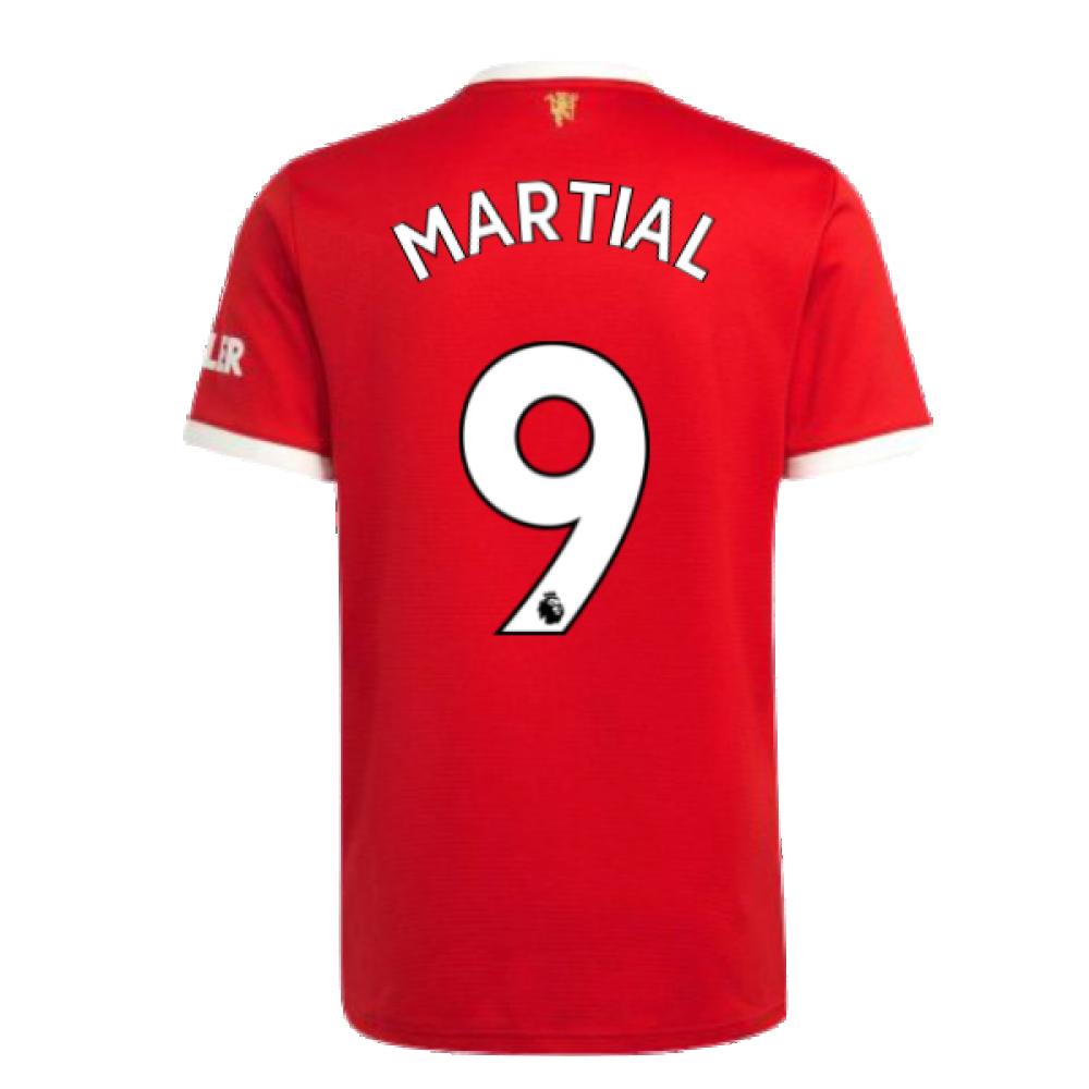 Man Utd 2021-2022 Home Shirt (MARTIAL 9)