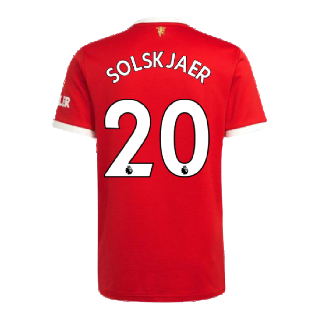 Man Utd 2021-2022 Home Shirt (SOLSKJAER 20)