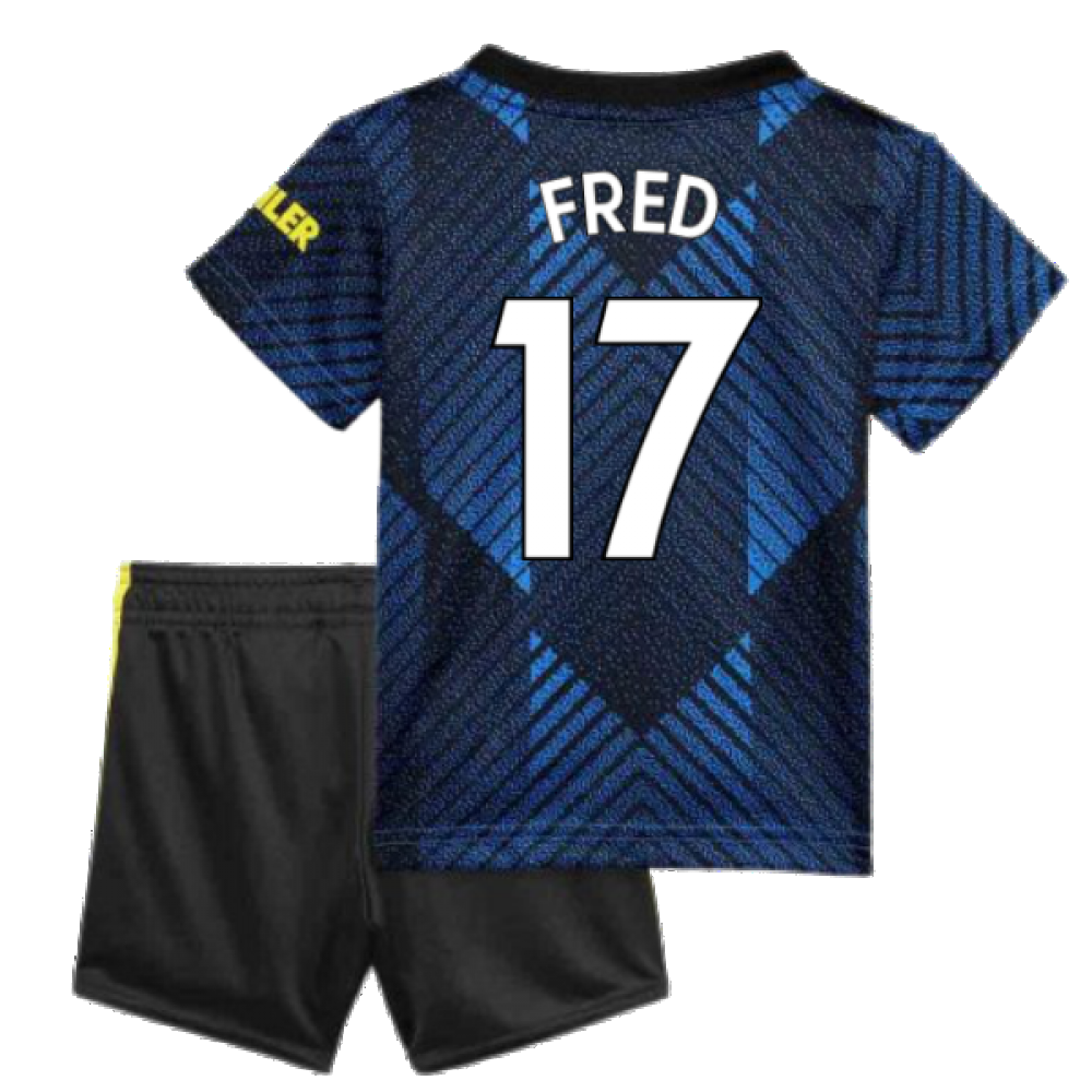 Man Utd 2021-2022 Third Baby Kit (Blue) (FRED 17)