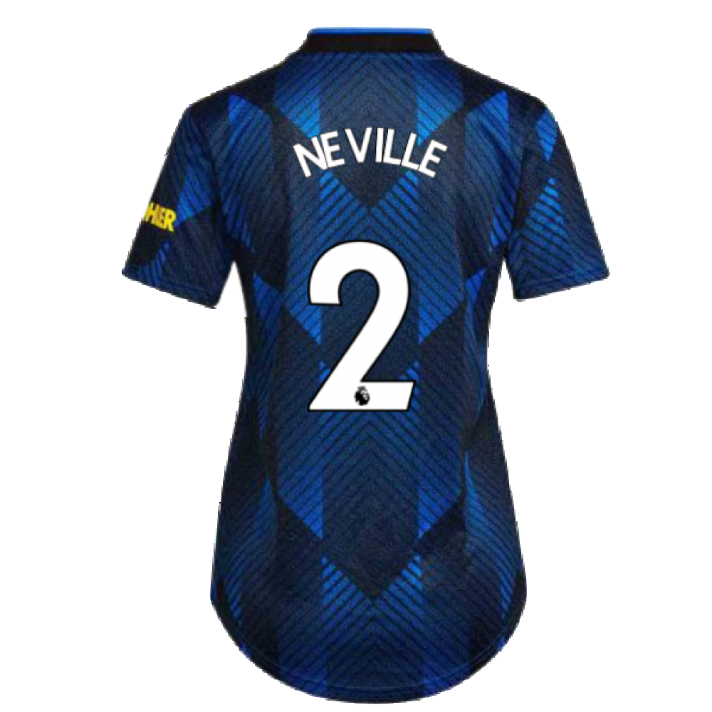 Man Utd 2021-2022 Third Shirt (Ladies) (NEVILLE 2)