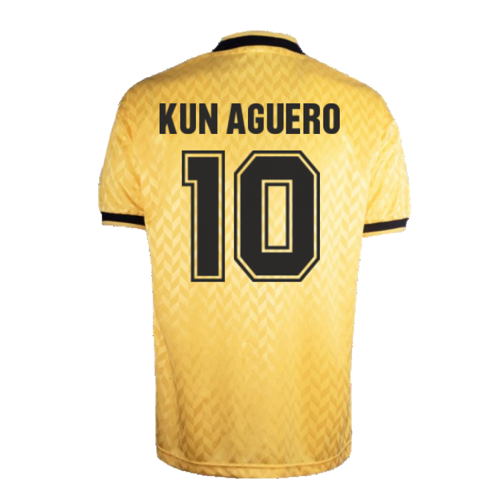 Manchester City 1989 Third Retro Shirt (KUN AGUERO 10)