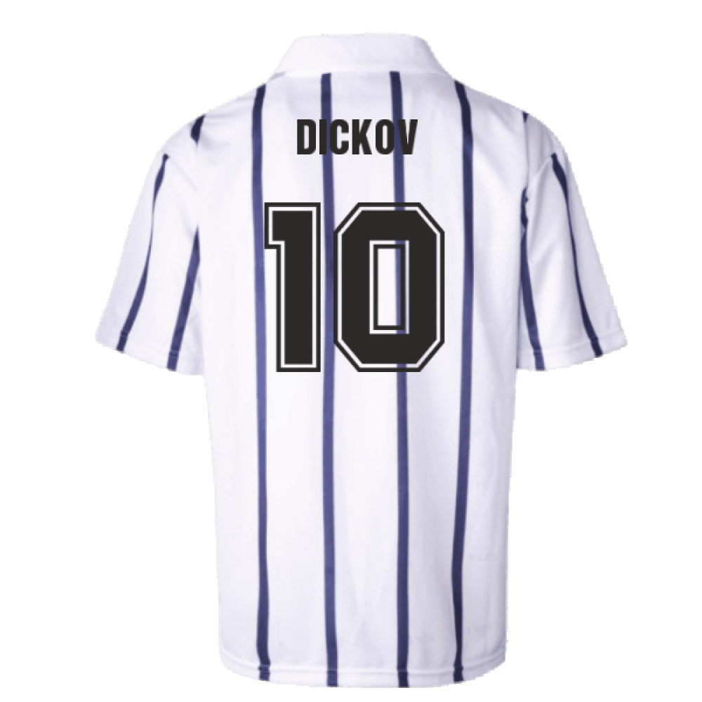 Manchester City 1993 Away Retro Football Shirt (DICKOV 10)