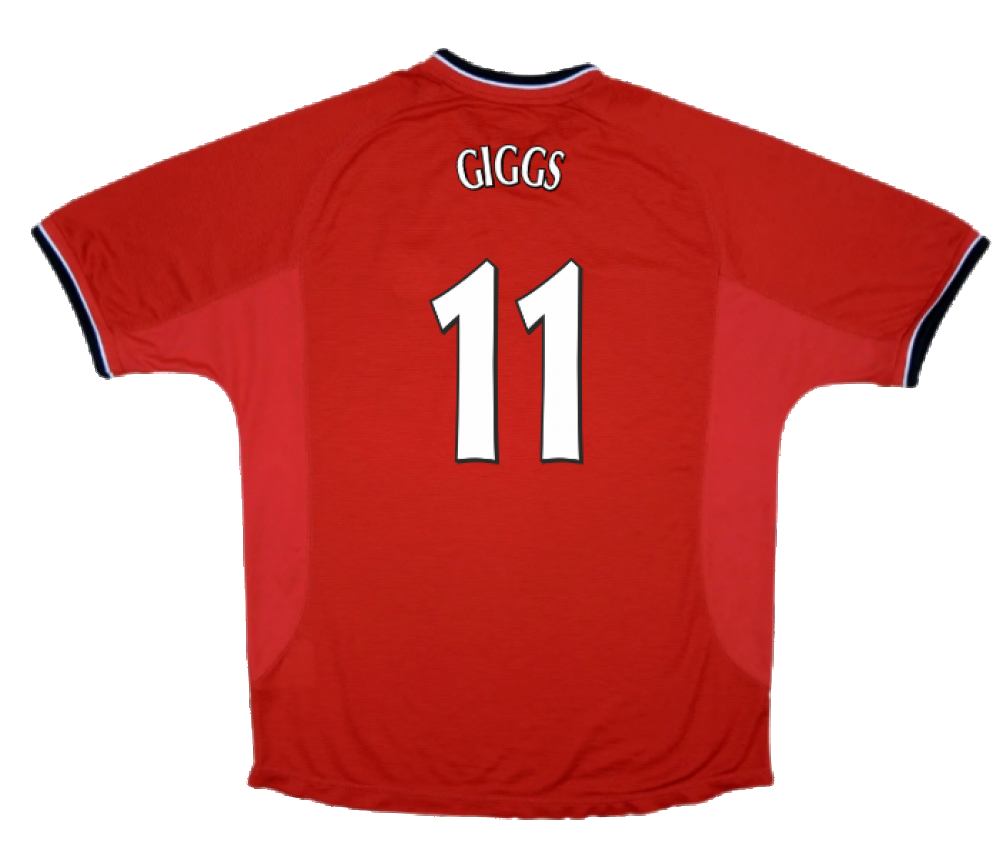 Manchester United 2000-02 Home Shirt ((Very Good) XL) (GIGGS 11)