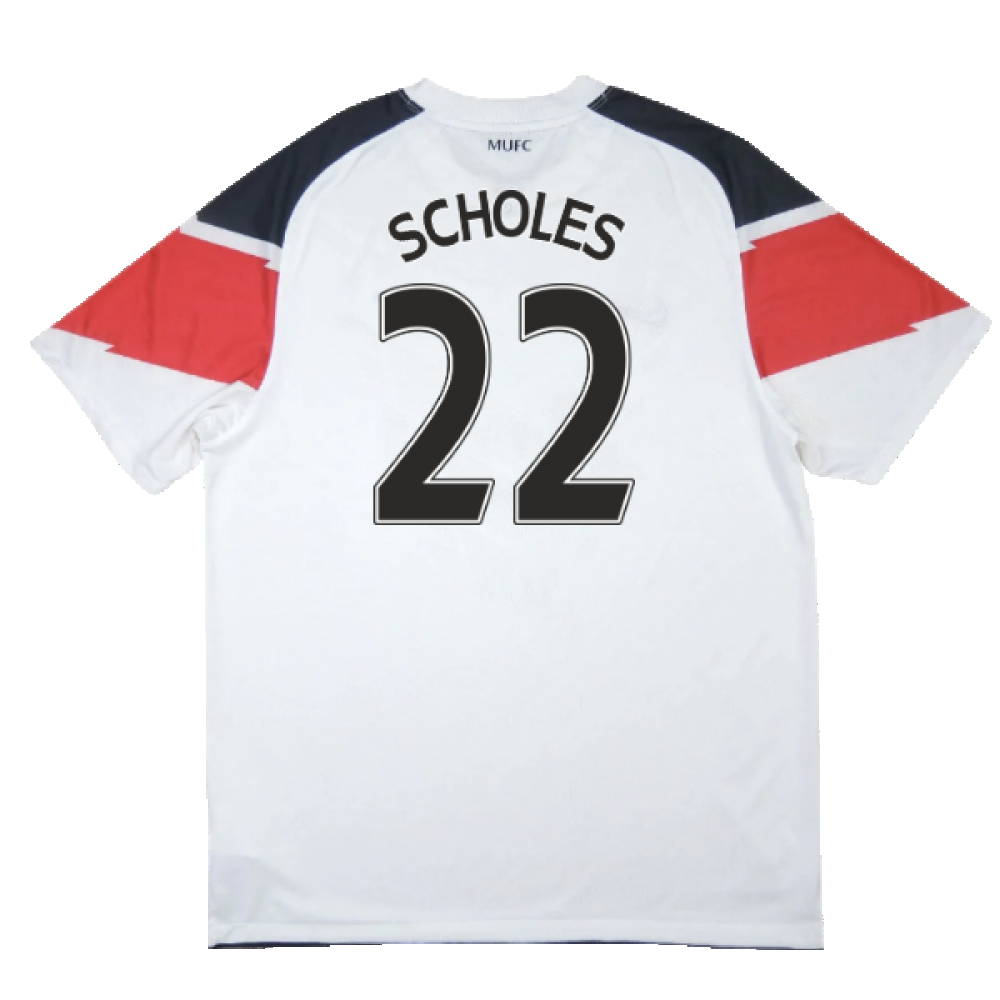 Manchester United 2010-11 Away Shirt ((Excellent) S) (Scholes 22)