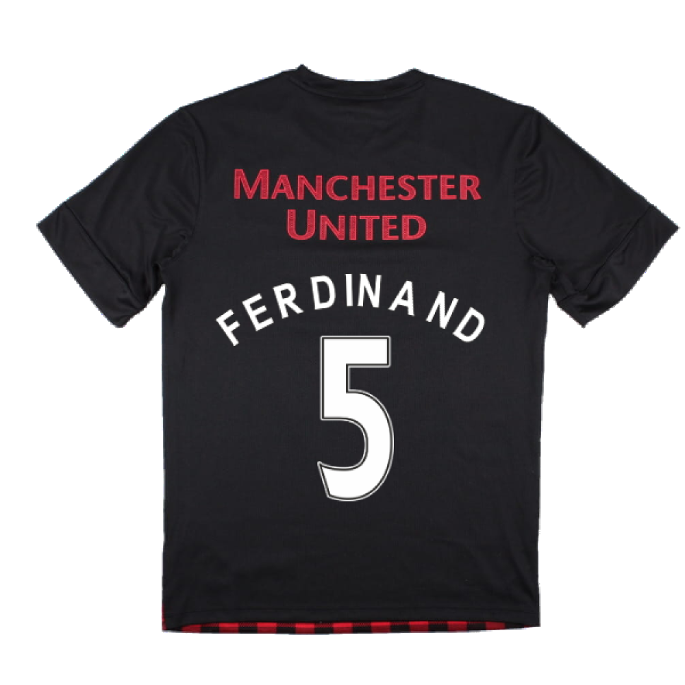 Manchester United 2010-2011 Training Shirt (M) (Ferdinand 5) (Excellent)