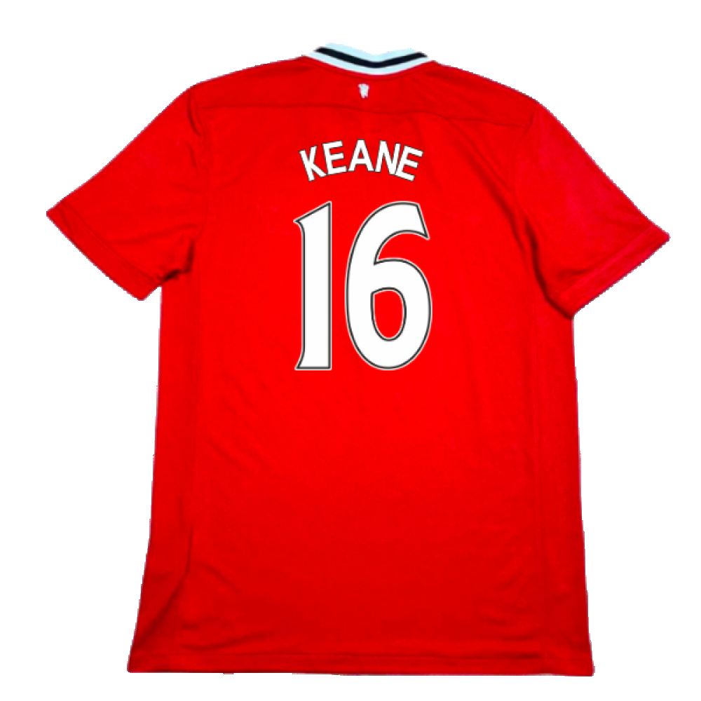 Manchester United 2011-12 Home Shirt (M) (Very Good) (KEANE 16)