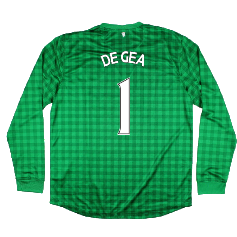 Manchester United 2012-13 Home GK Shirt (S) (Excellent) (De Gea 1)