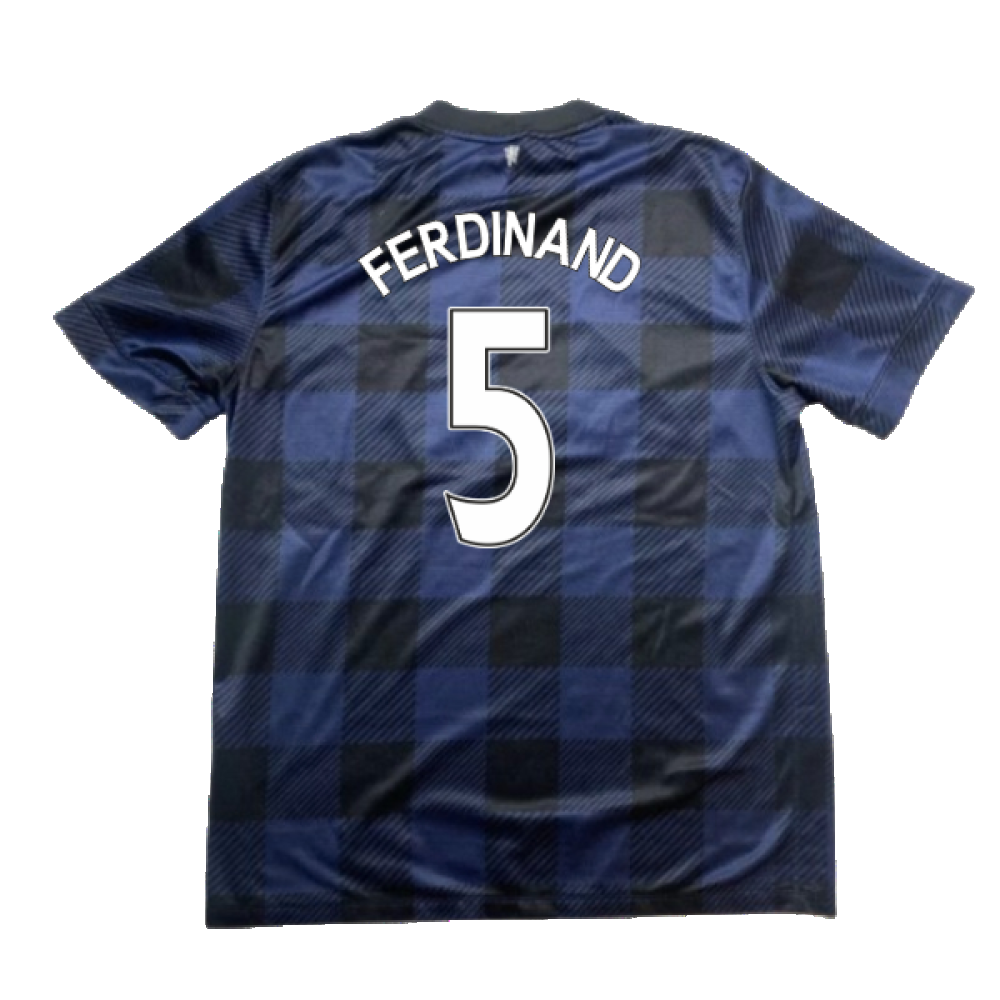 Manchester United 2013-14 Away Shirt (S) (Excellent) (Ferdinand 5)