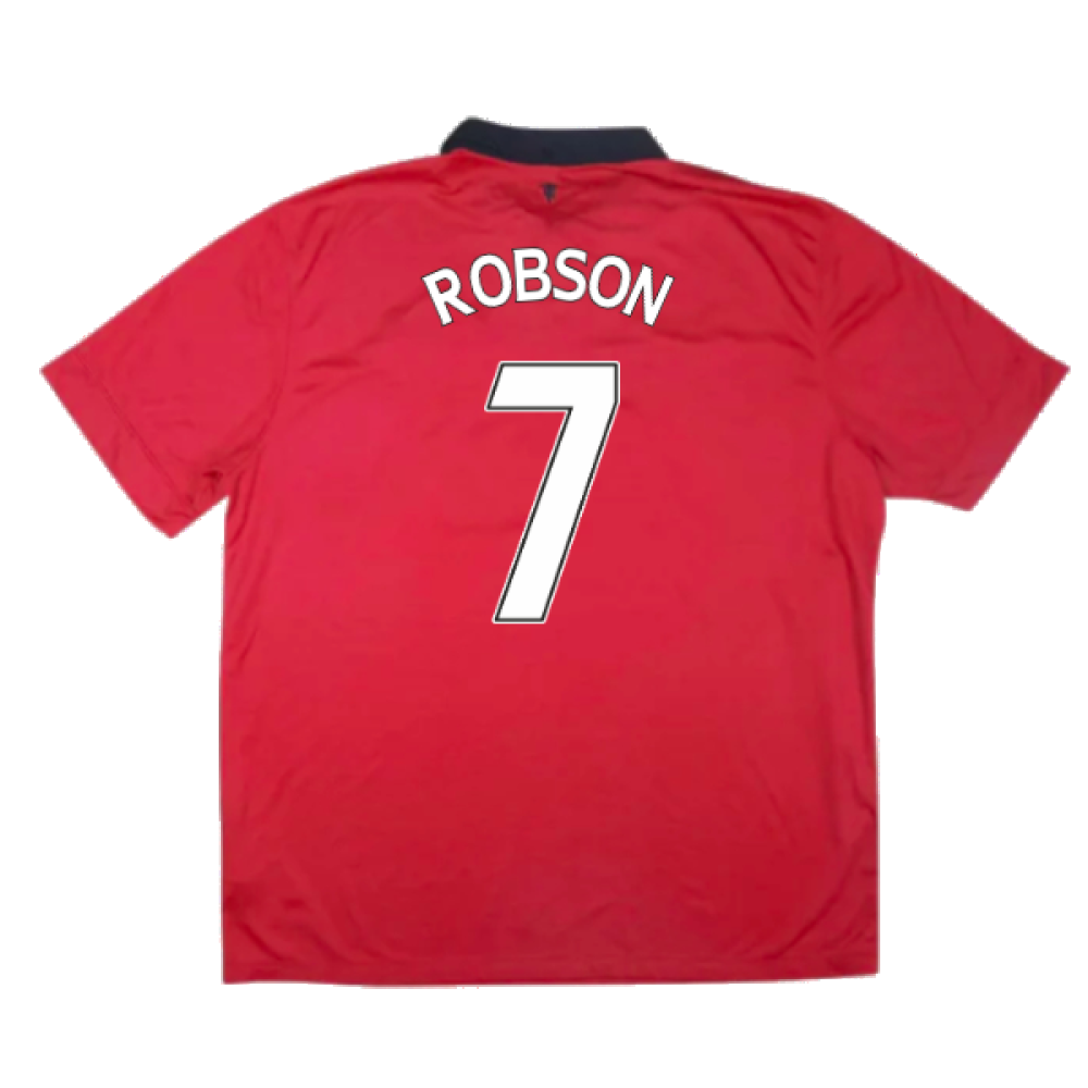 Manchester United 2013-14 Home Shirt (Small) (Very Good) (Robson 7)