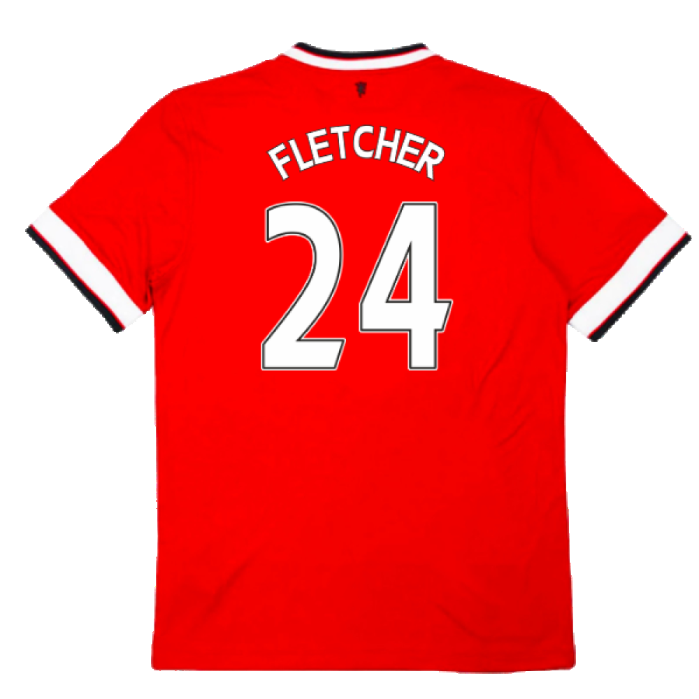 Manchester United 2014-15 Home (3XL) (Very Good) (Fletcher 24)