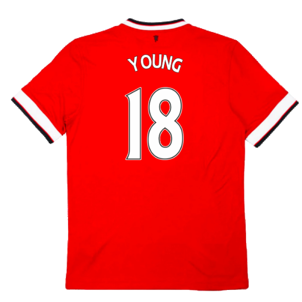 Manchester United 2014-15 Home (3XL) (Very Good) (Young 18)