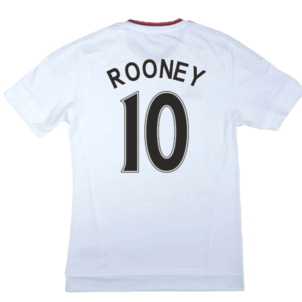 Manchester United 2015-16 Away Shirt ((Excellent) M) (Rooney 10)