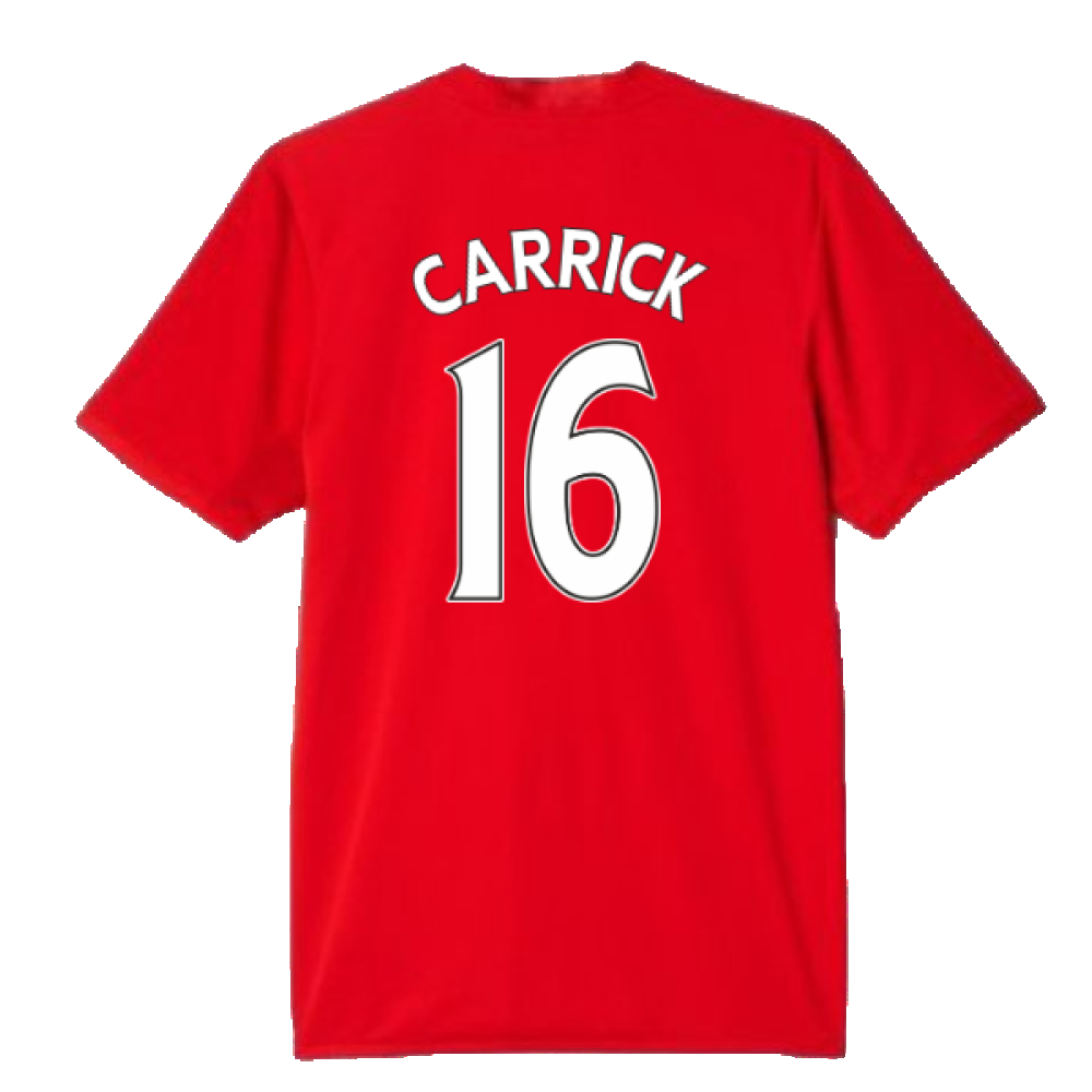 Manchester United 2015-16 Home Shirt (S) (Carrick 16) (Very Good)