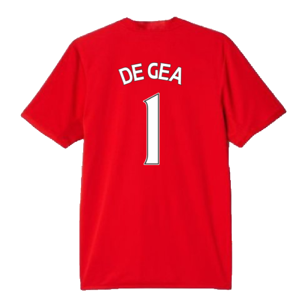 Manchester United 2015-16 Home Shirt (M) (Excellent) (De Gea 1)