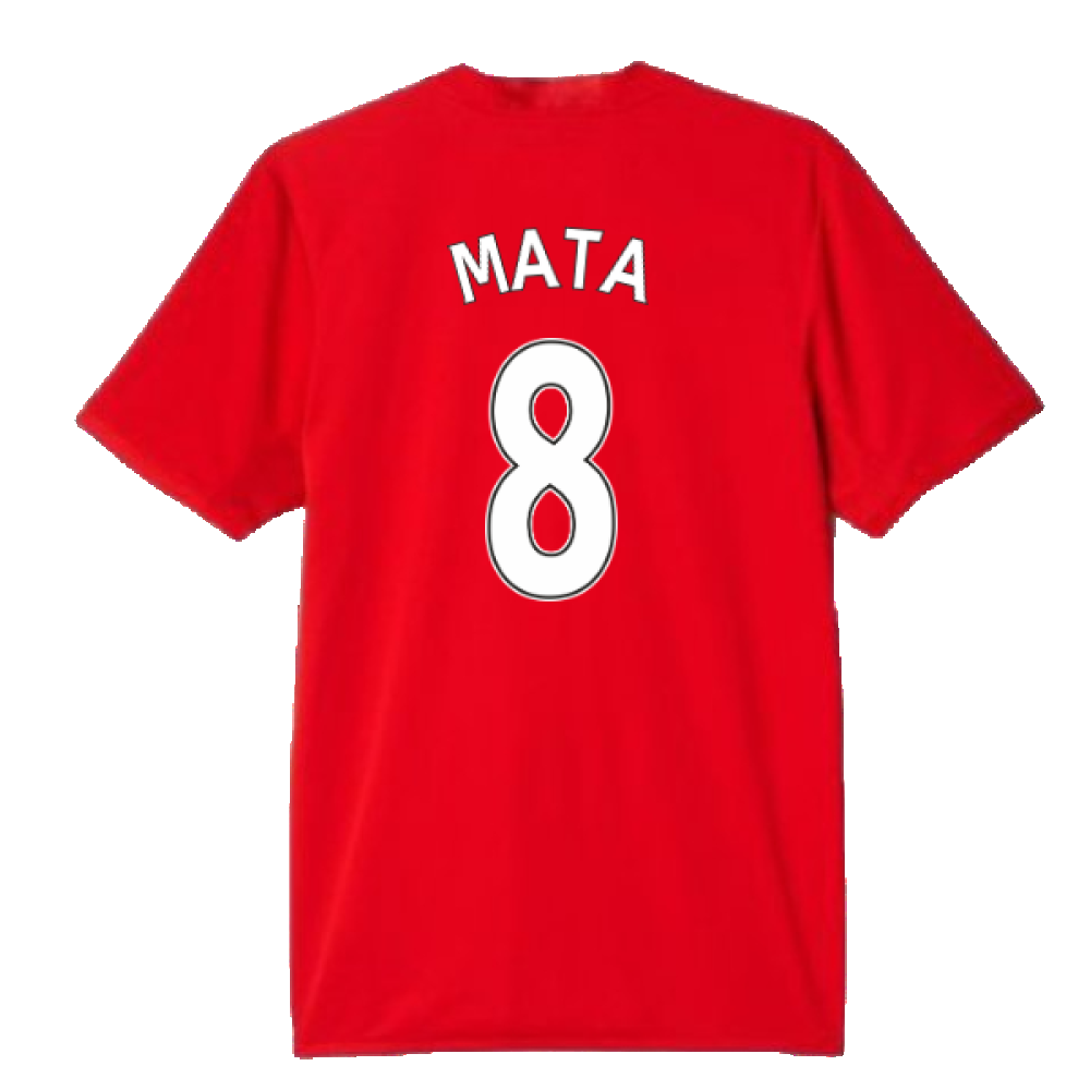 Manchester United 2015-16 Home Shirt (M) (Excellent) (Mata 8)