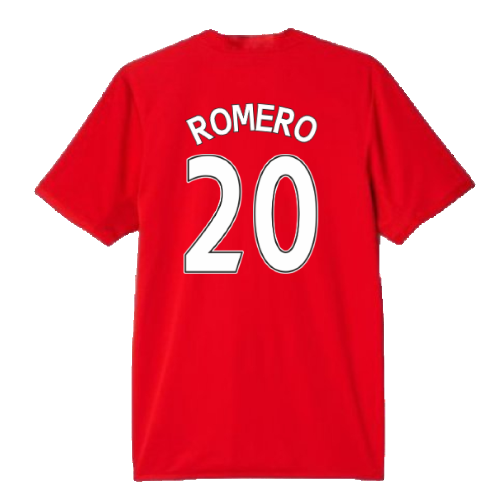 Manchester United 2015-16 Home Shirt (M) (Excellent) (Romero 20)