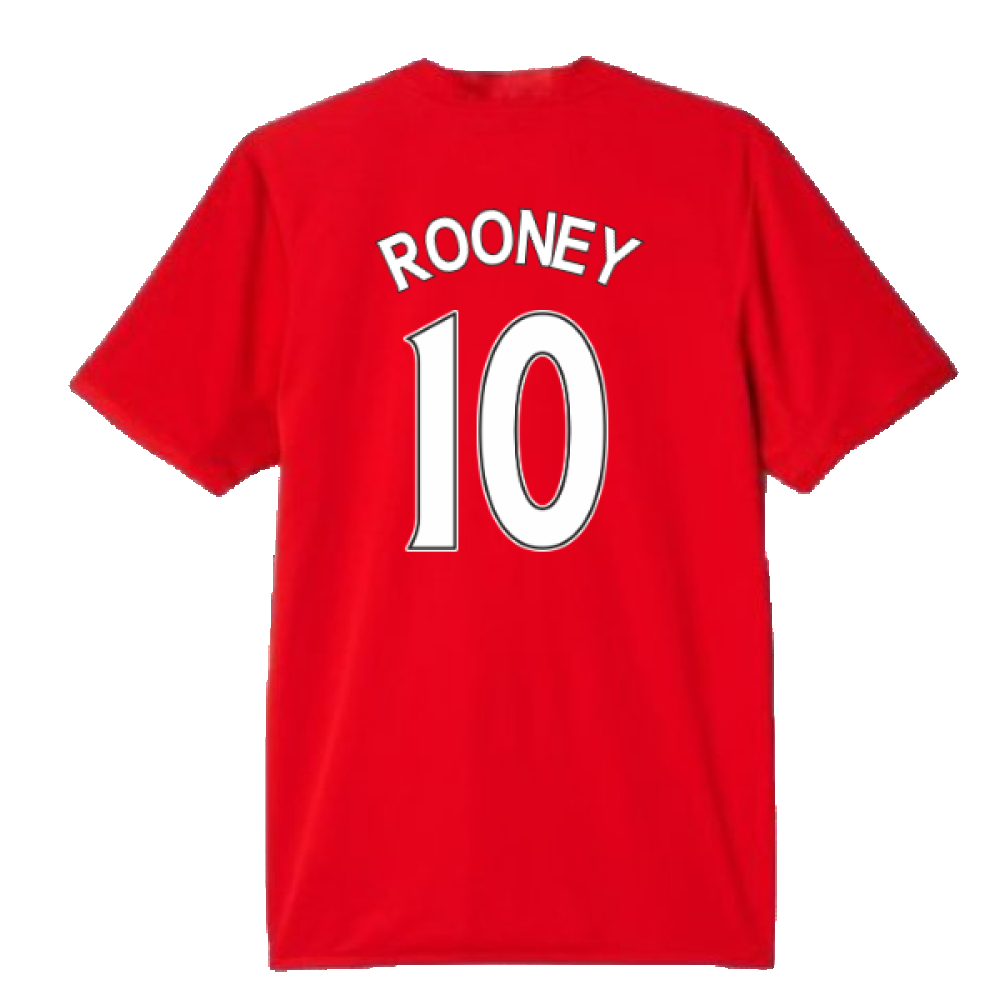 Manchester United 2015-16 Home Shirt (S) (Rooney 10) (Very Good)