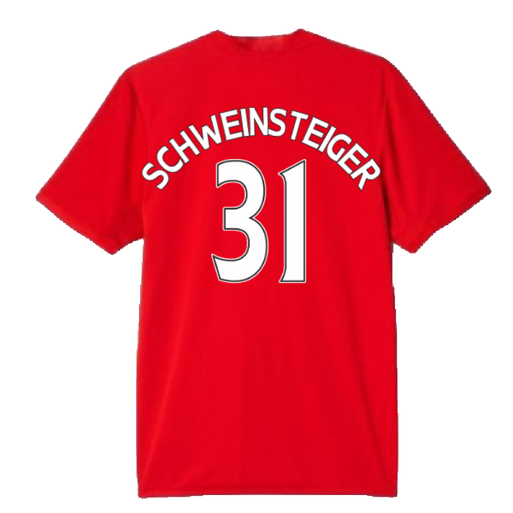 Manchester United 2015-16 Home Shirt (M) (Excellent) (Schweinsteiger 31)