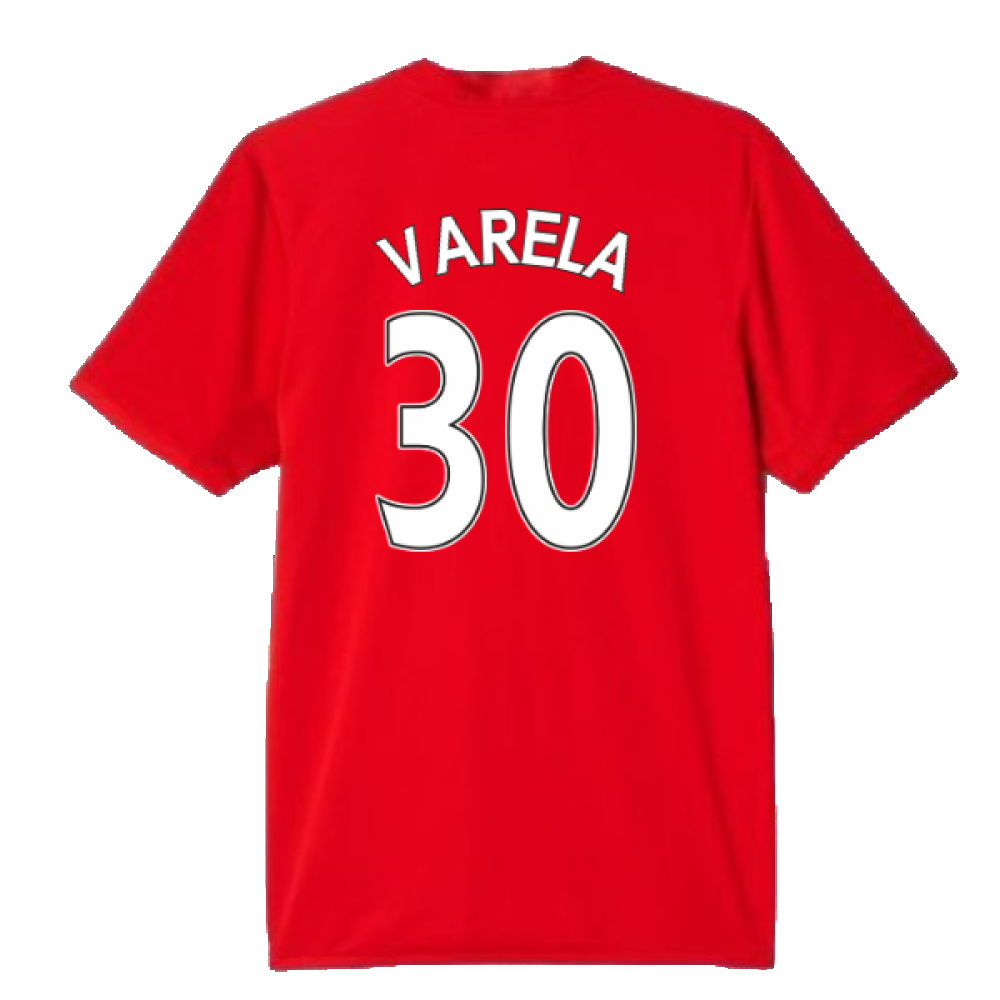 Manchester United 2015-16 Home Shirt (S) (Varela 30) (Very Good)