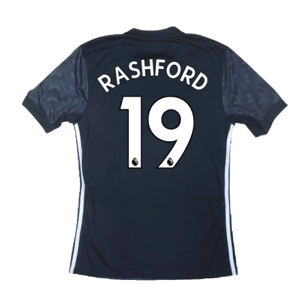 Manchester United 2017-18 Away Shirt ((Very Good) L) (Rashford 19)