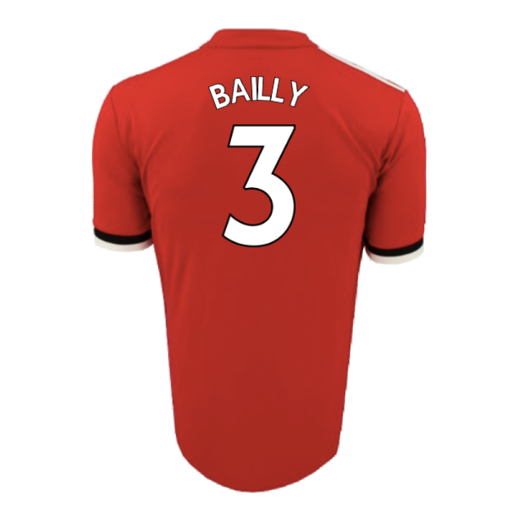 Manchester United 2017-18 Home Shirt (L) (Mint) (Bailly 3)