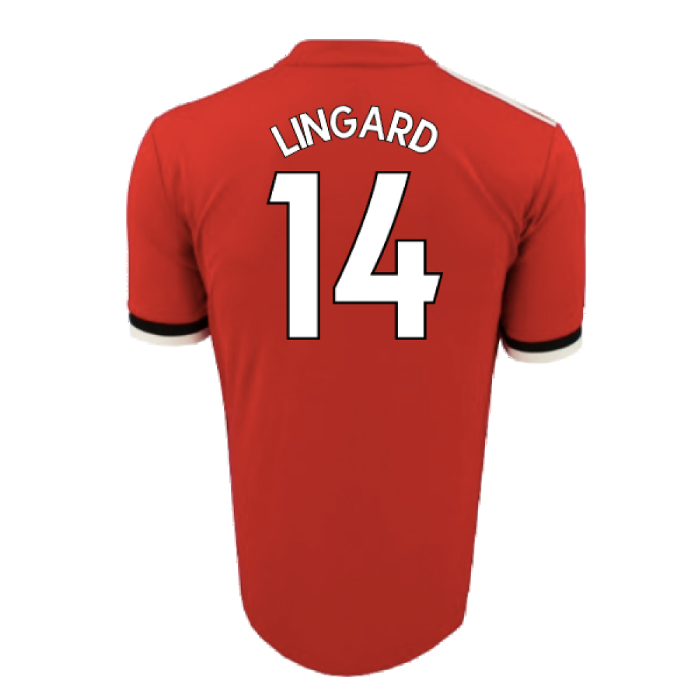 Manchester United 2017-18 Home Shirt (L) (Very Good) (Lingard 14)