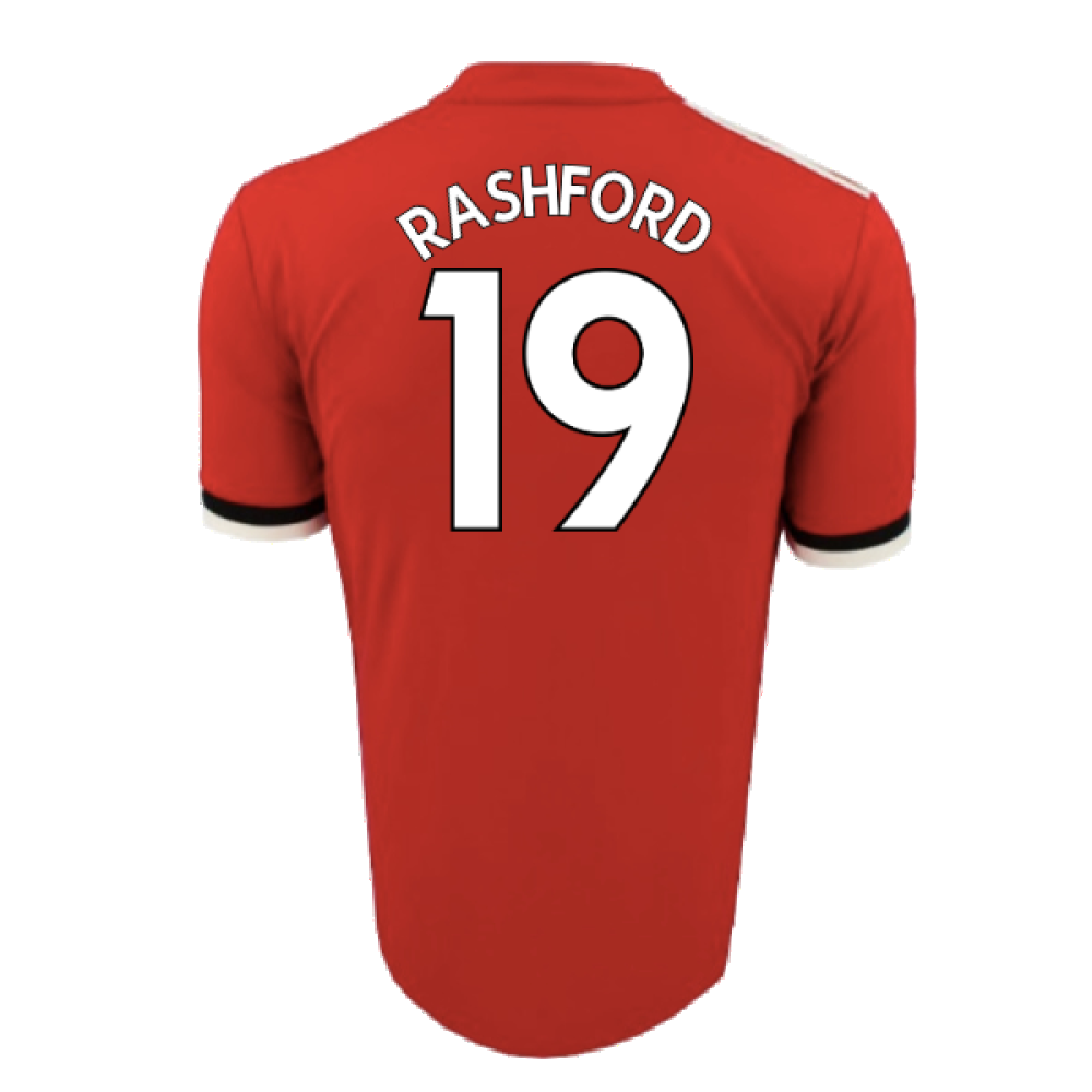 Manchester United 2017-18 Home Shirt (L) (Very Good) (Rashford 19)