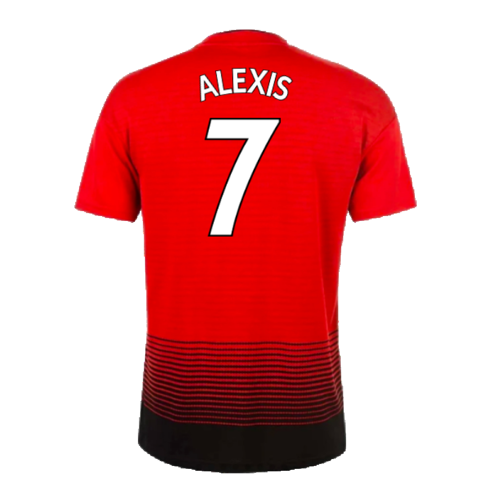 Manchester United 2018-19 Home Shirt (2XL) (Very Good) (Alexis 7)