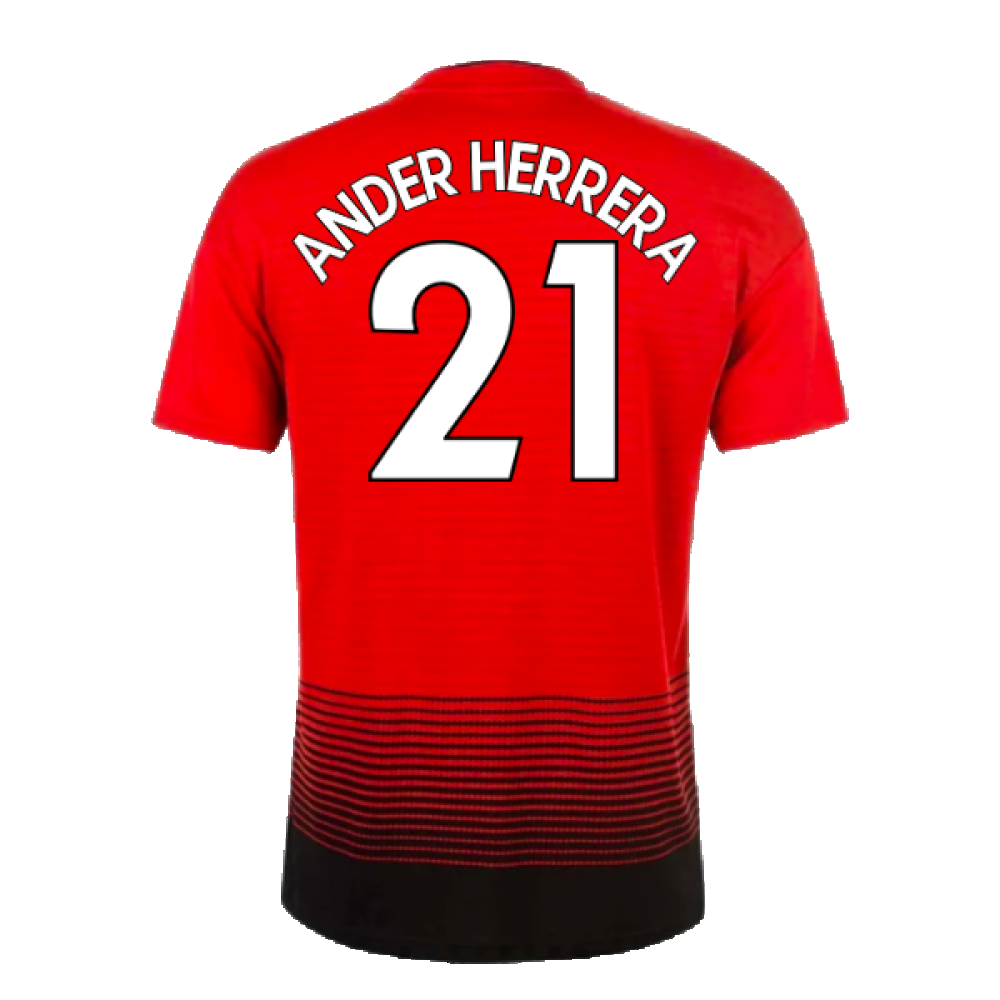 Manchester United 2018-19 Home Shirt - (M) (Excellent) (Ander Herrera 21)