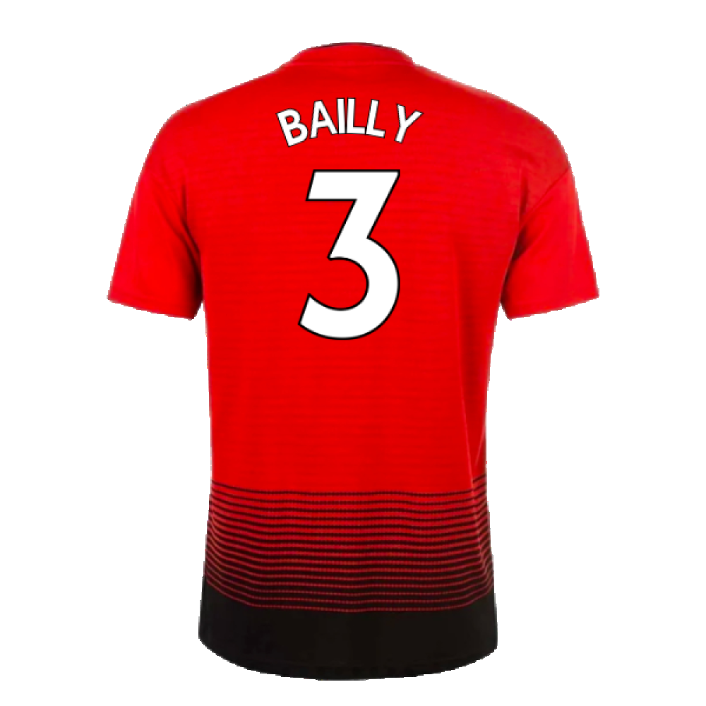 Manchester United 2018-19 Home Shirt (M) (Excellent) (Bailly 3)