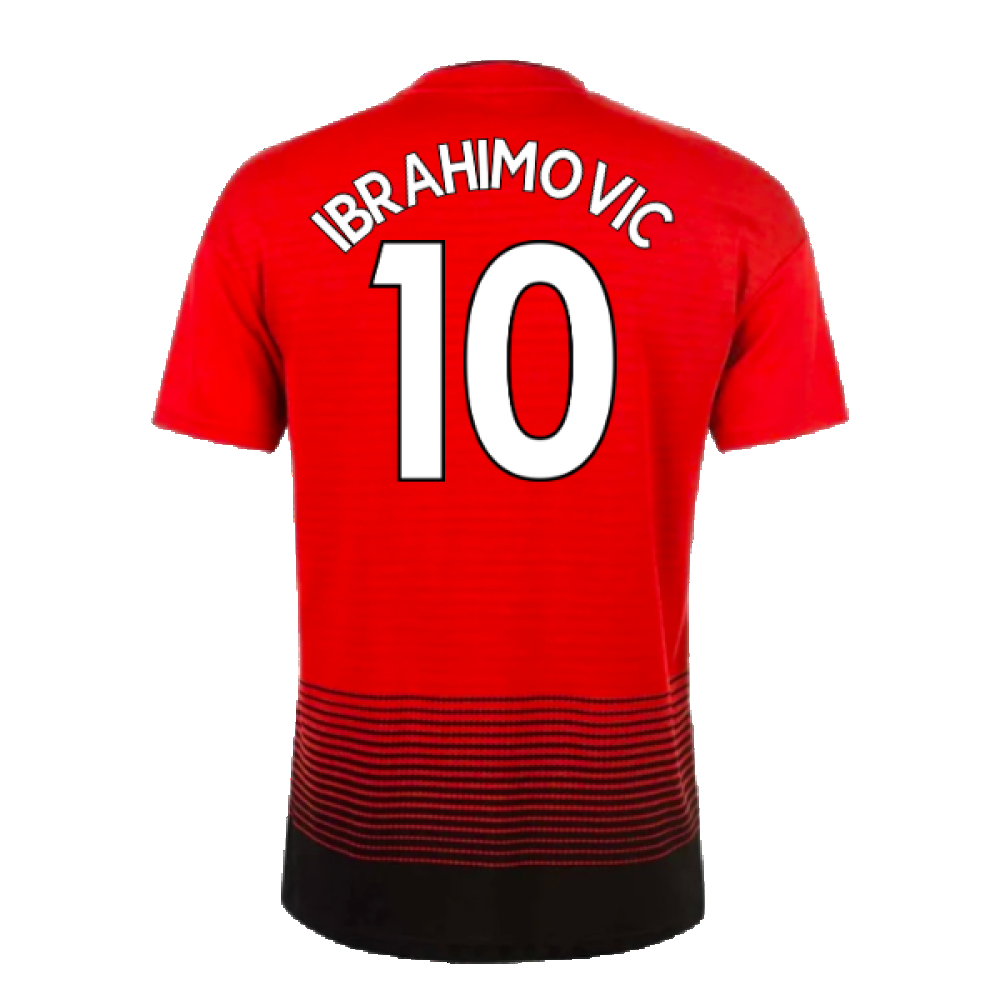 Manchester United 2018-19 Home Shirt (2XL) (Very Good) (Ibrahimovic 10)