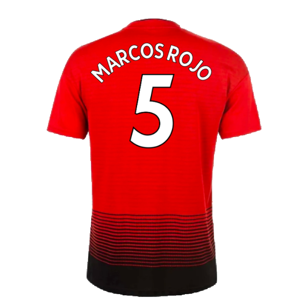 Manchester United 2018-19 Home Shirt (XL) (Excellent) (Marcos Rojo 5)