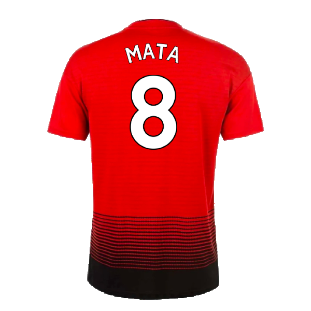 Manchester United 2018-19 Home Shirt (2XL) (Very Good) (Mata 8)