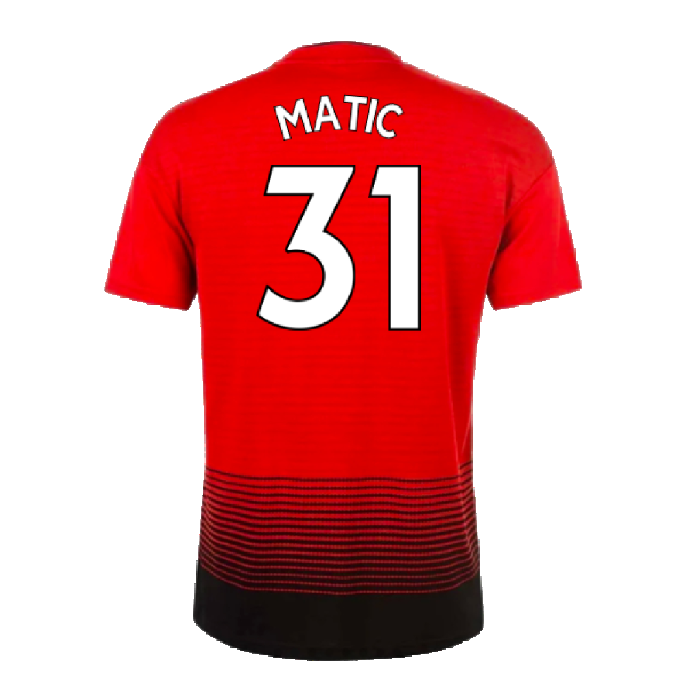 Manchester United 2018-19 Home Shirt - (M) (Excellent) (Matic 31)