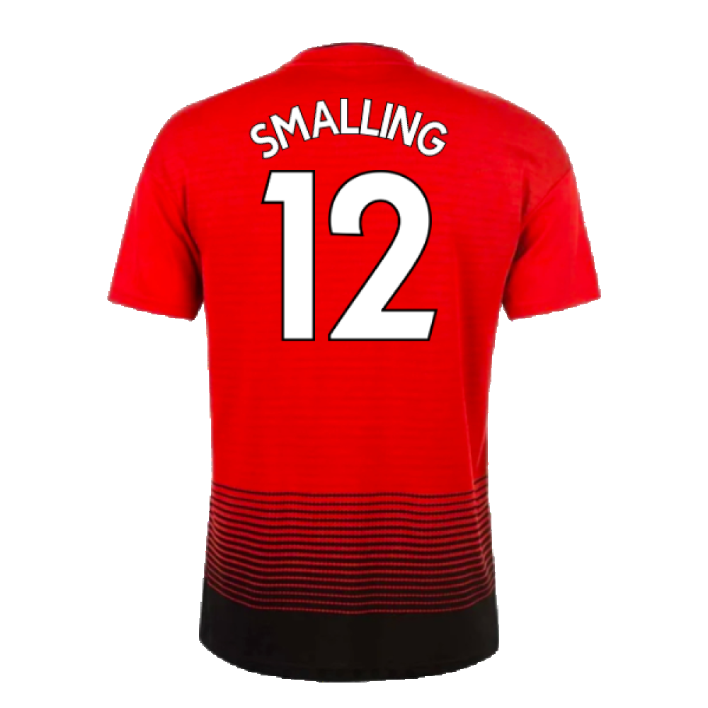 Manchester United 2018-19 Home Shirt (L) (Very Good) (Smalling 12)