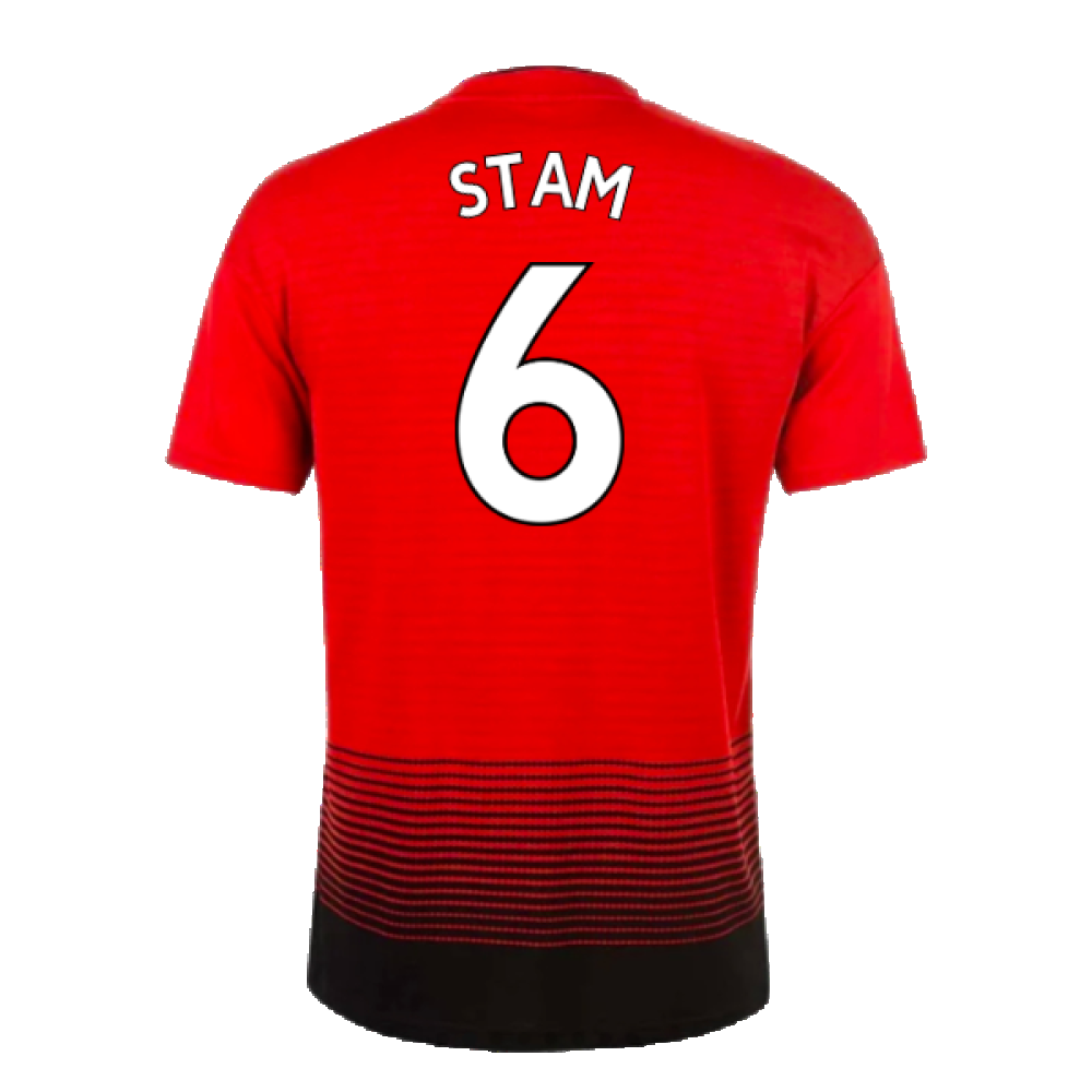 Manchester United 2018-19 Home Shirt (XL) (Excellent) (Stam 6)