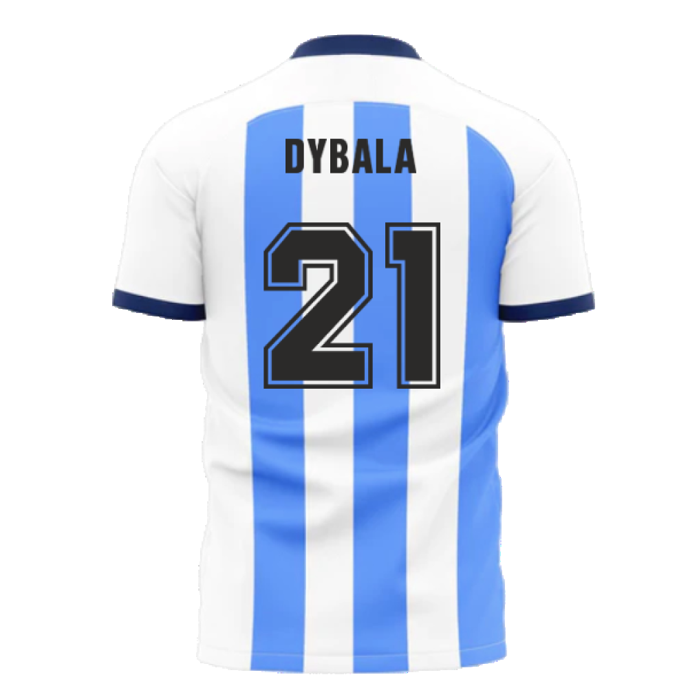 Messi x Maradona Argentina World Cup Tribute Shirt (DYBALA 21)