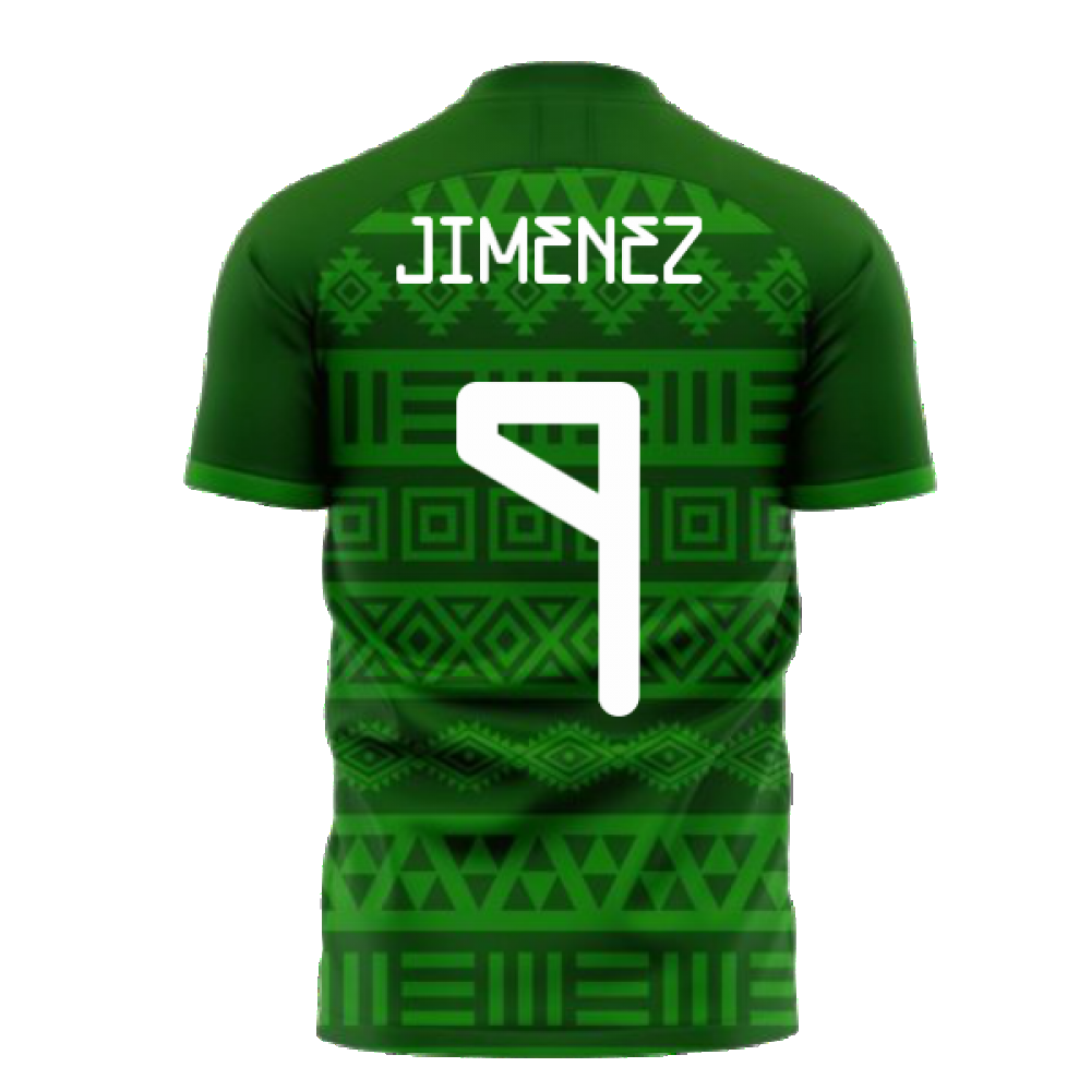 Mexico 2024-2025 Home Concept Football Kit (Libero) (JIMENEZ 9)