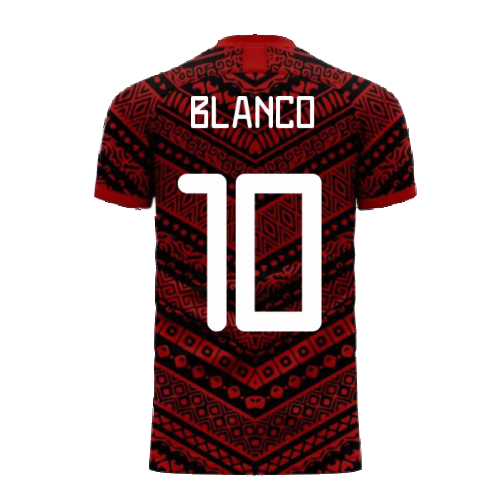 Mexico 2025-2026 Third Concept Football Kit (Libero) (BLANCO 10)