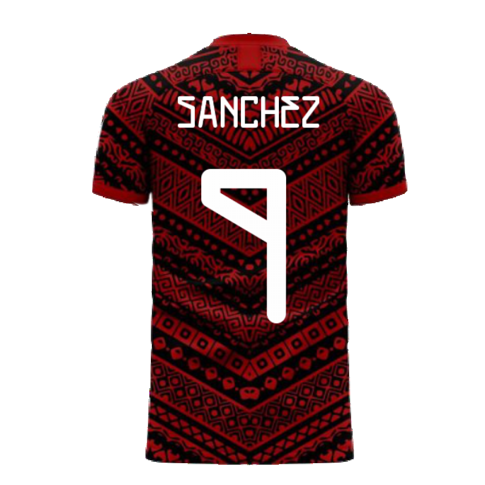 Mexico 2024-2025 Third Concept Football Kit (Libero) (SANCHEZ 9)